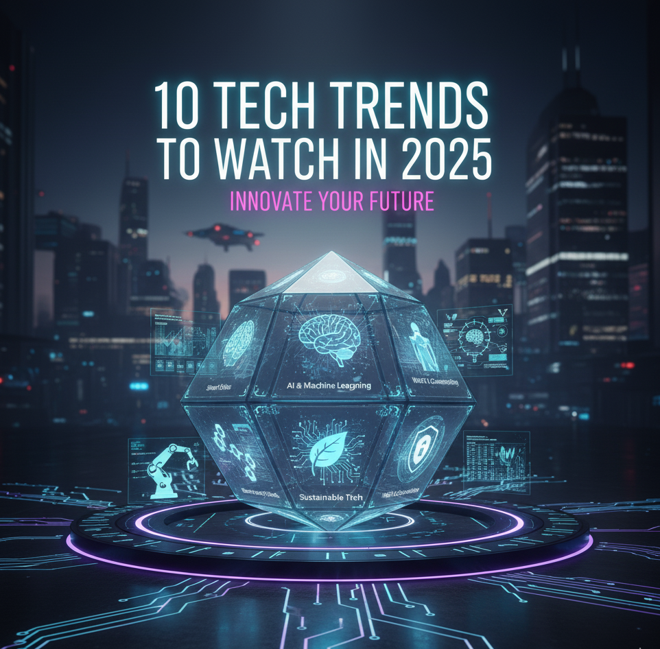 10 Tech Trends to Watch in 2025