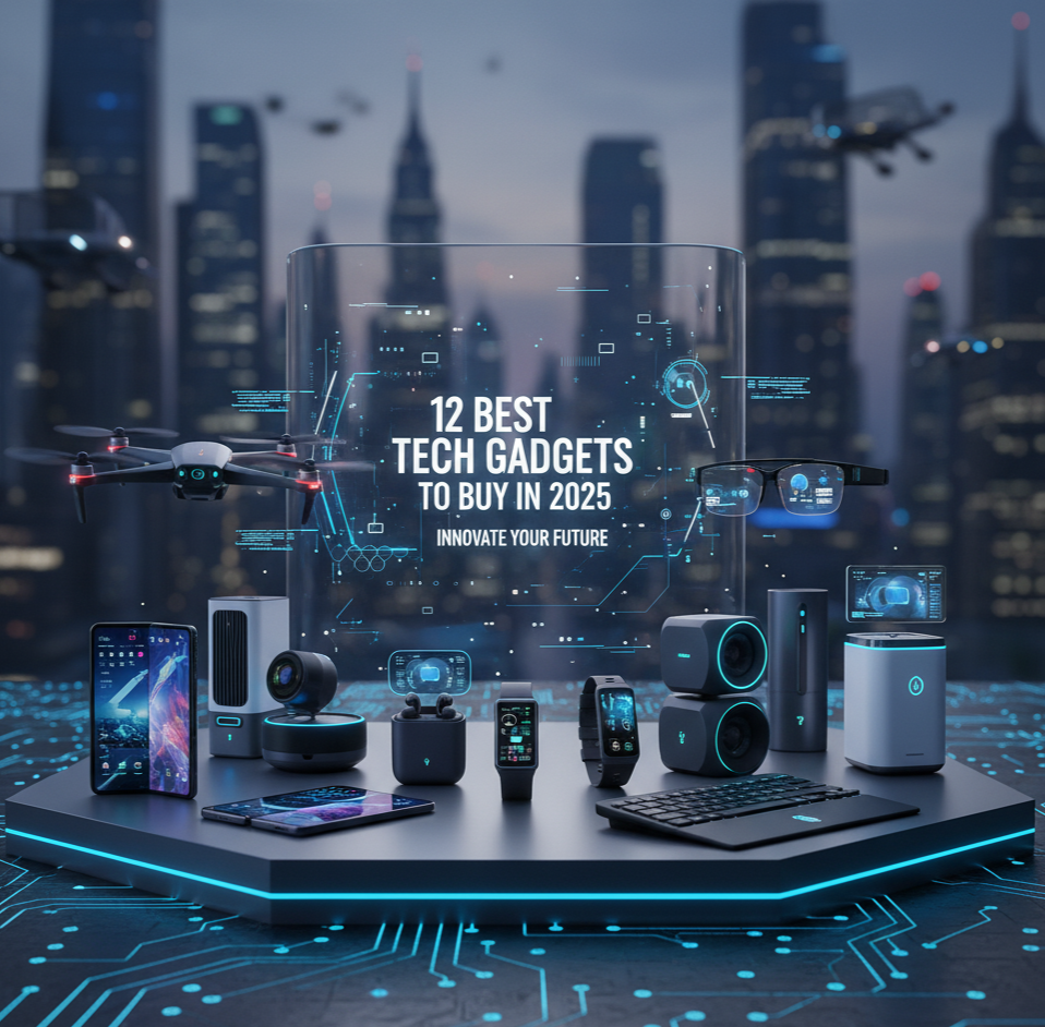 12 Best Tech Gadgets to Buy in 2025