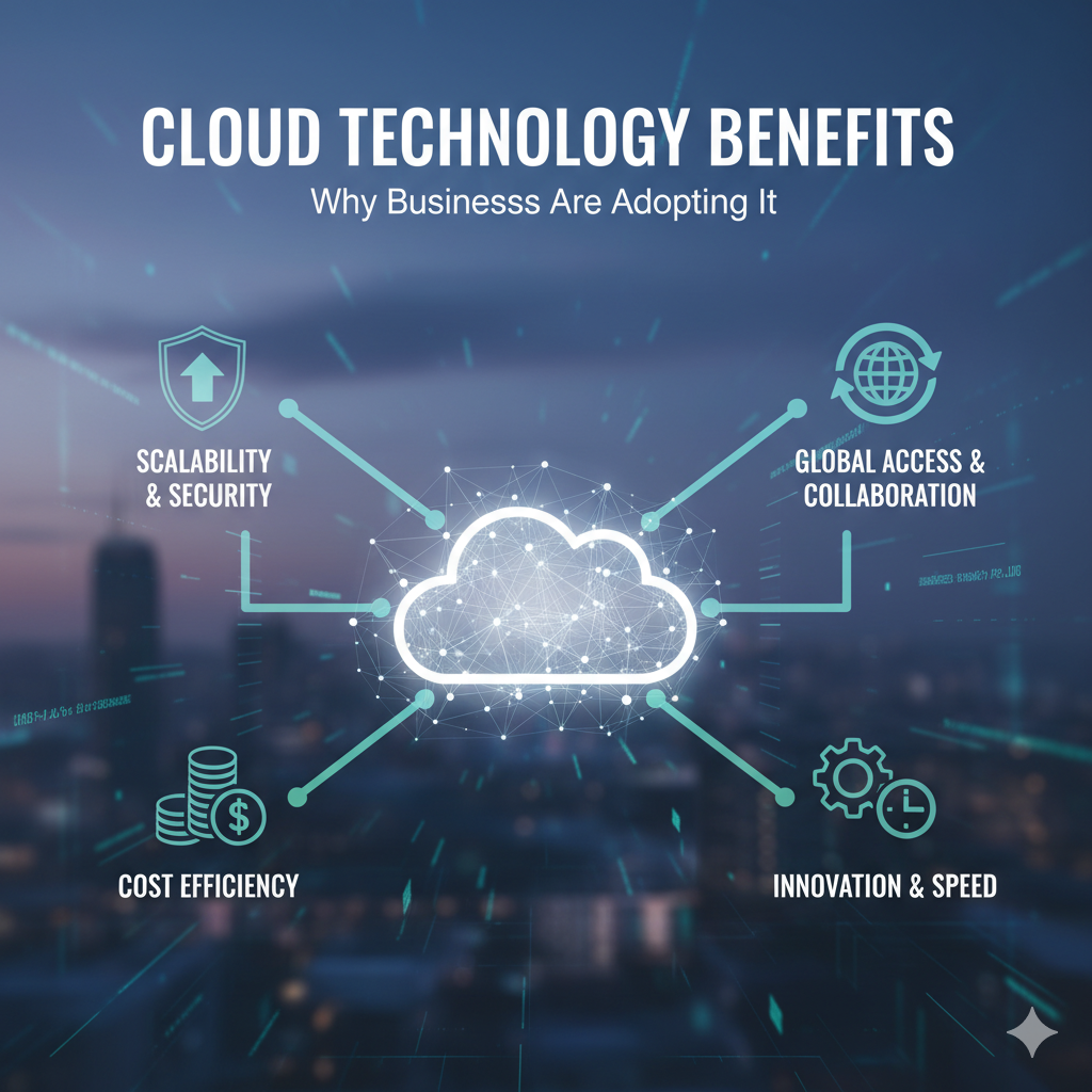 Cloud Technology Benefits: Why Businesses Are Adopting It