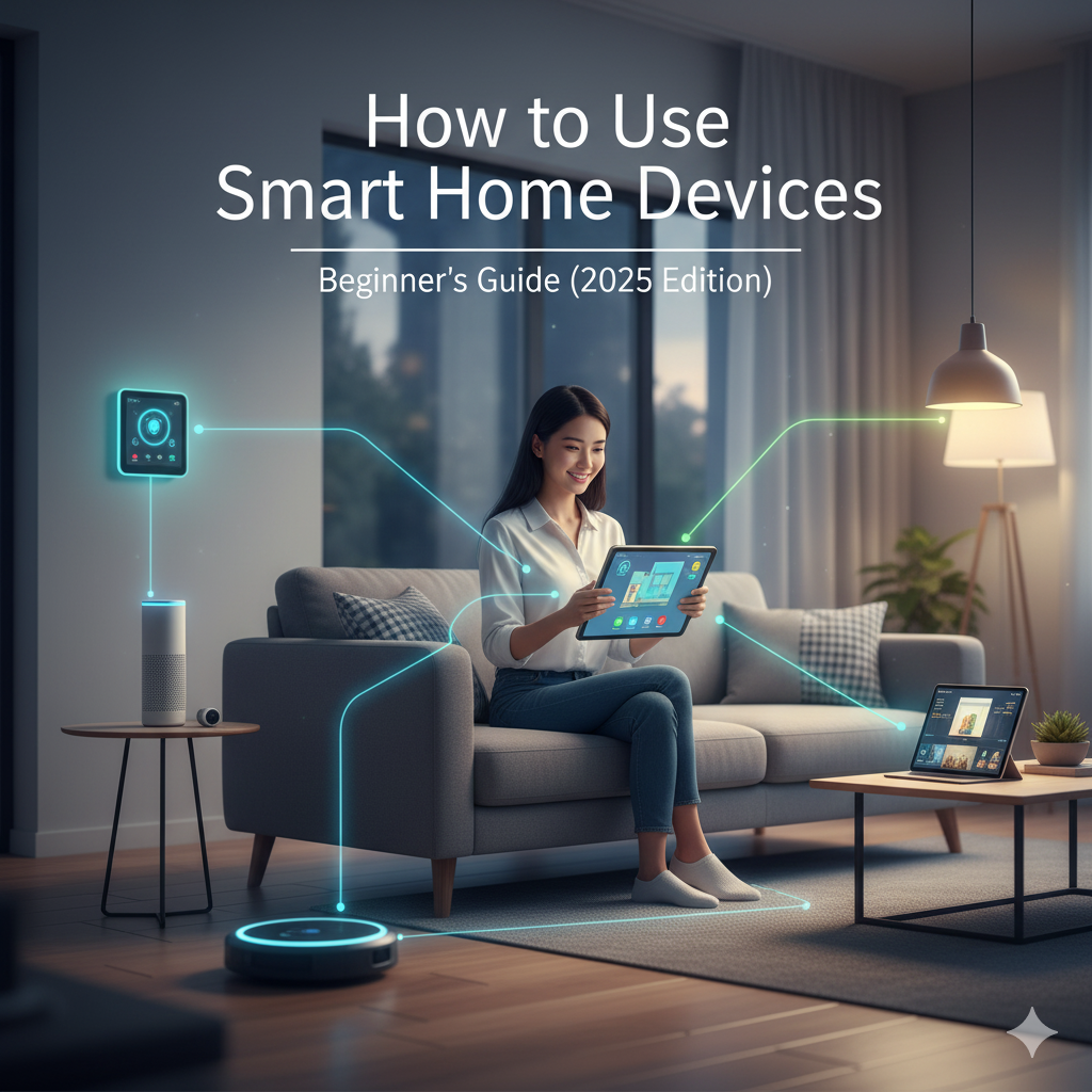 How to Use Smart Home Devices: Beginner’s Guide (2025 Edition)