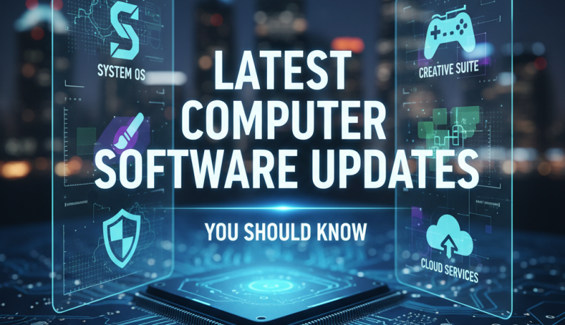 Latest Computer Software Updates You Should Know