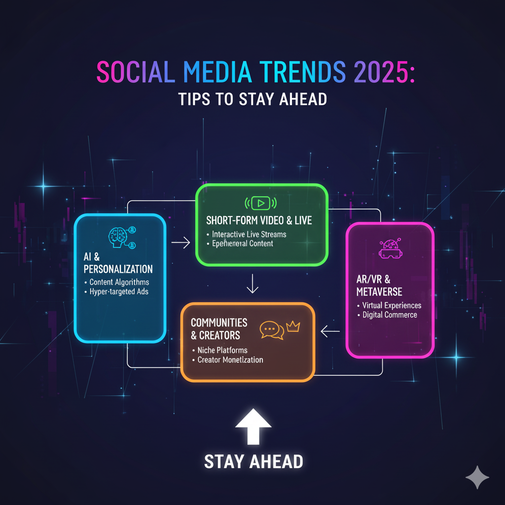 Social Media Trends 2025: Tips to Stay Ahead