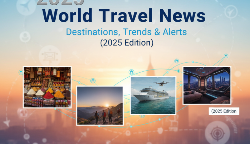World Travel News Destinations, Trends & Alerts (2025 Edition).