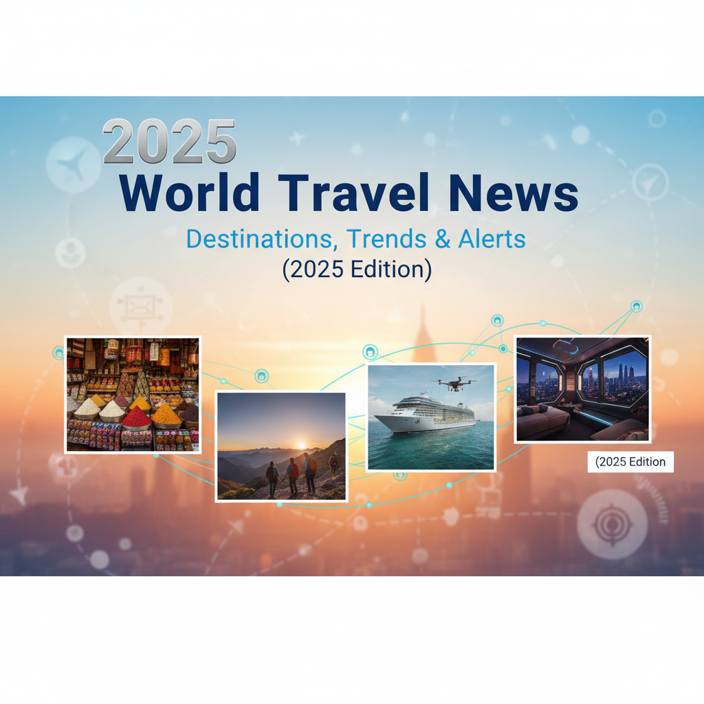 World Travel News: Destinations, Trends & Alerts (2025 Edition)